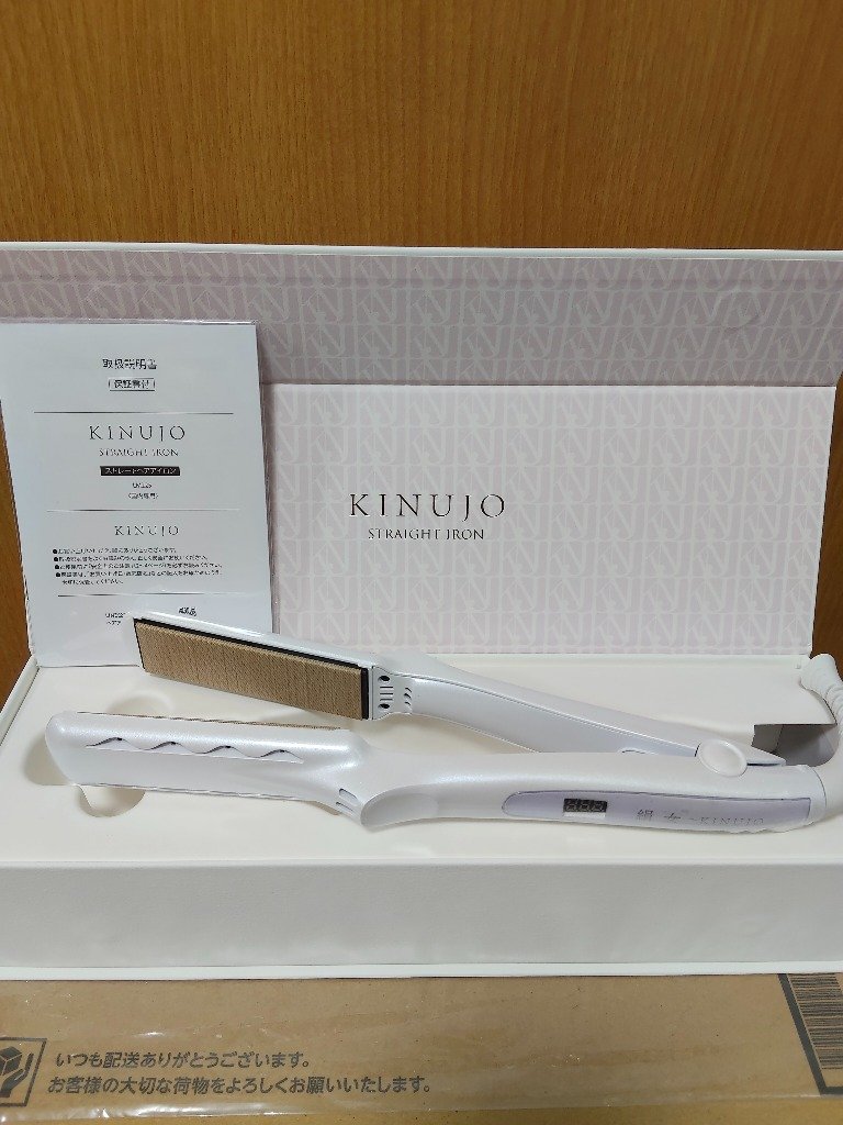 KINUJO（絹女） 【保証付】【国内正規品】KINUJO ストレートアイロン